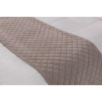 Gregory Quilted Bedrunner - Linen