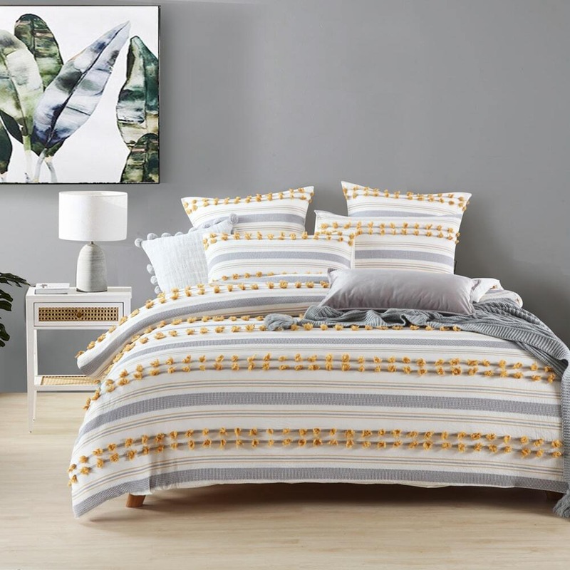 Buy Urban Mustard Quilt Cover Set MyDeal