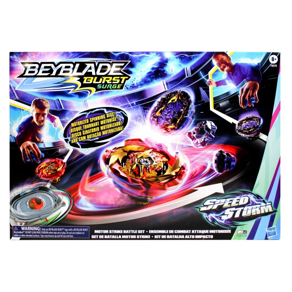 Buy Beyblade Burst Surge Speedstorm Motor Strike Beystadium Battle Set ...