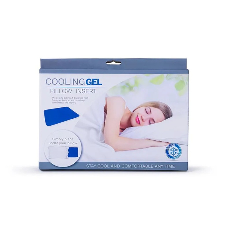 Buy Cooling Gel Pillow Insert Cooler Sleep Muscle Pain Relief MyDeal