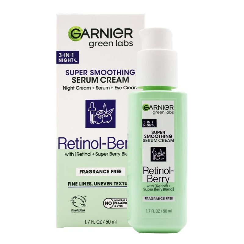 Buy Garnier RetinolBerry Super Smoothing 3 in 1 Serum Cream 50mL MyDeal