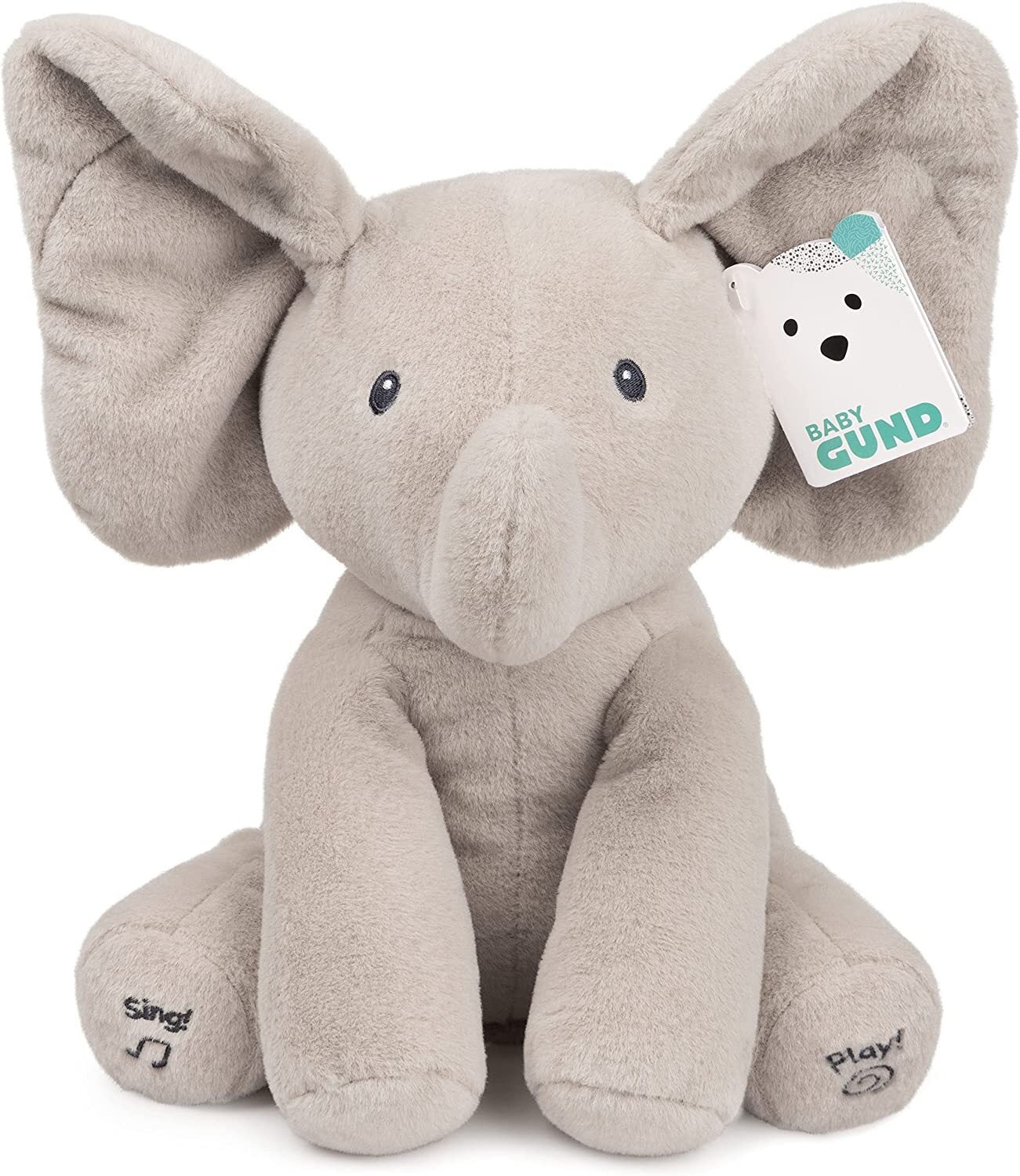 stuffed elephant that sings do your ears hang low