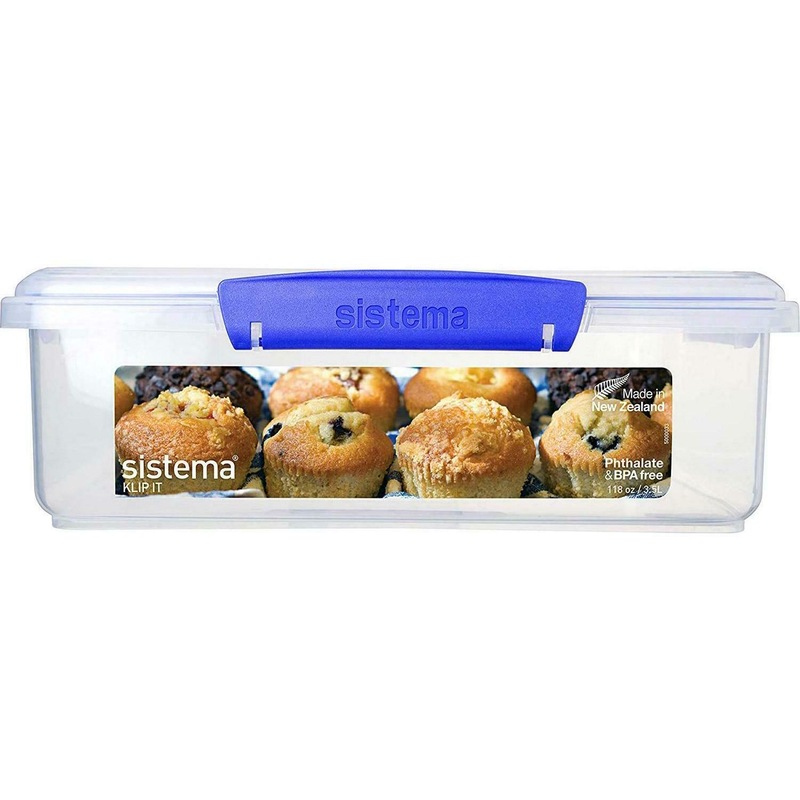 Buy Sistema 1851 Klip It 3.5L Bakery Box Food Storage Container MyDeal