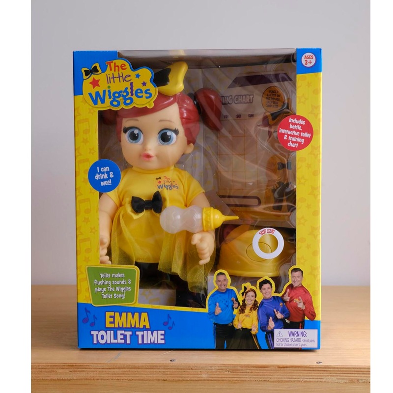 Buy The Wiggles Emma Toilet Time - Potty Toilet Training Doll - MyDeal