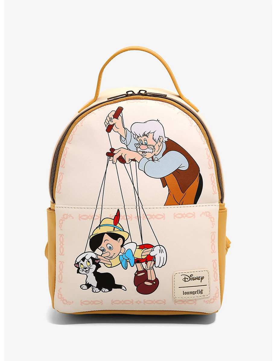 Pinocchio backpack clearance