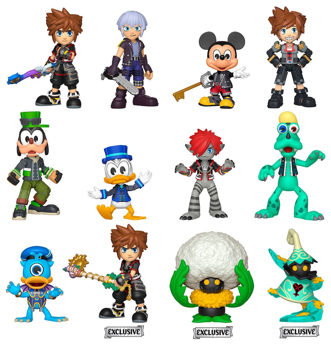 kingdom hearts funko mystery minis