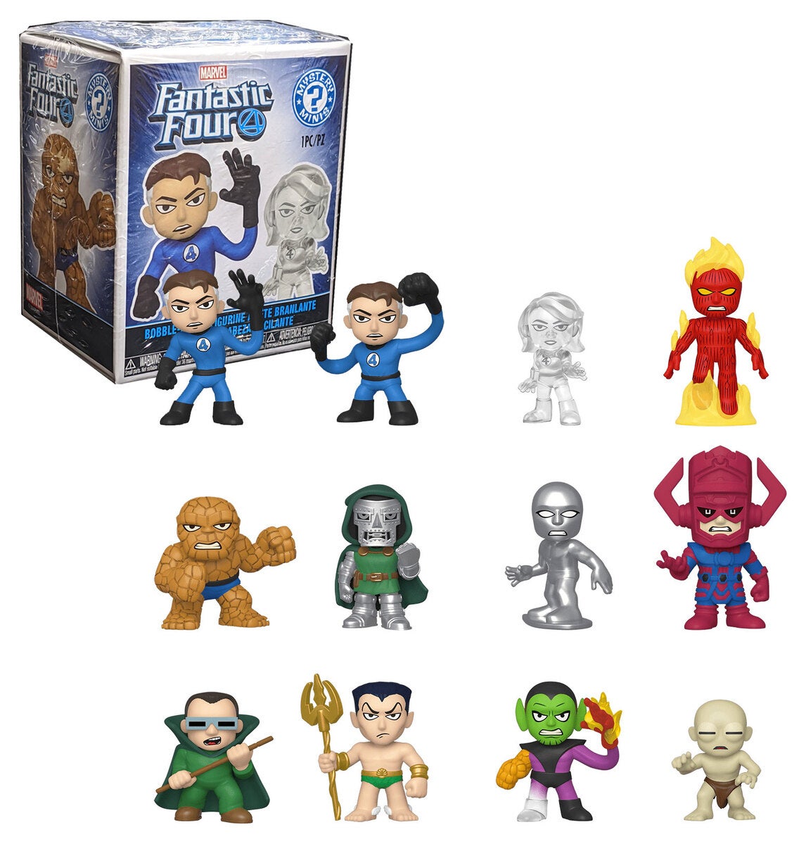 Funko Mystery Minis Marvel Fantastic Four - New, Unopened
