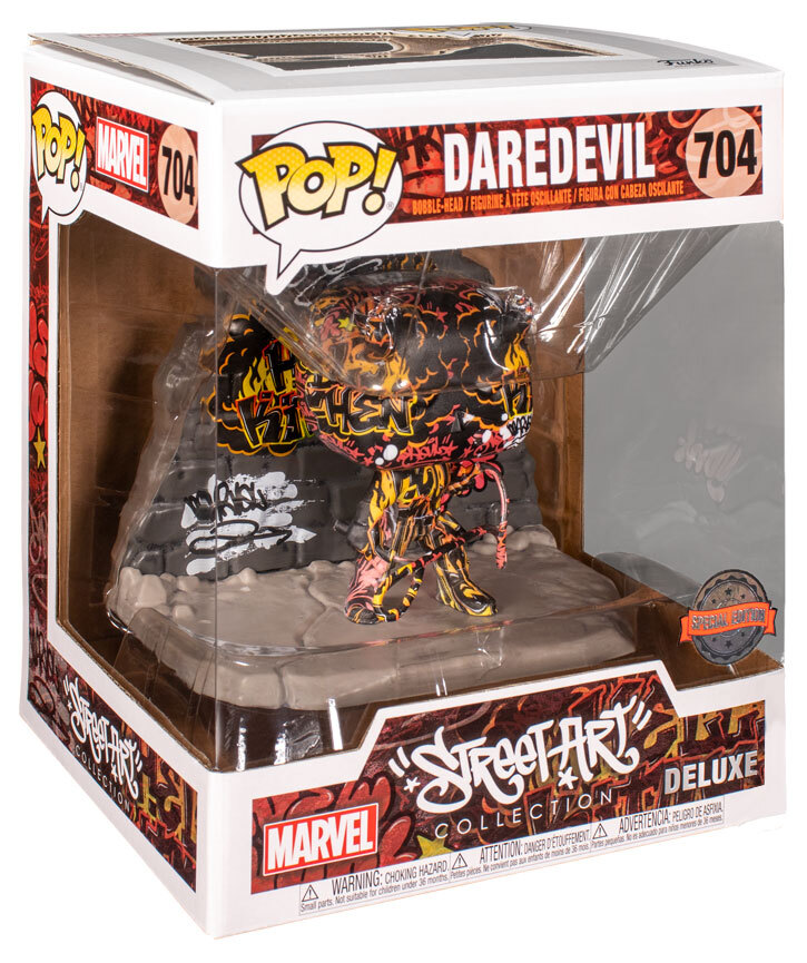 Funko POP! Deluxe Street Art #704 Daredevil - Special Edition - New ...