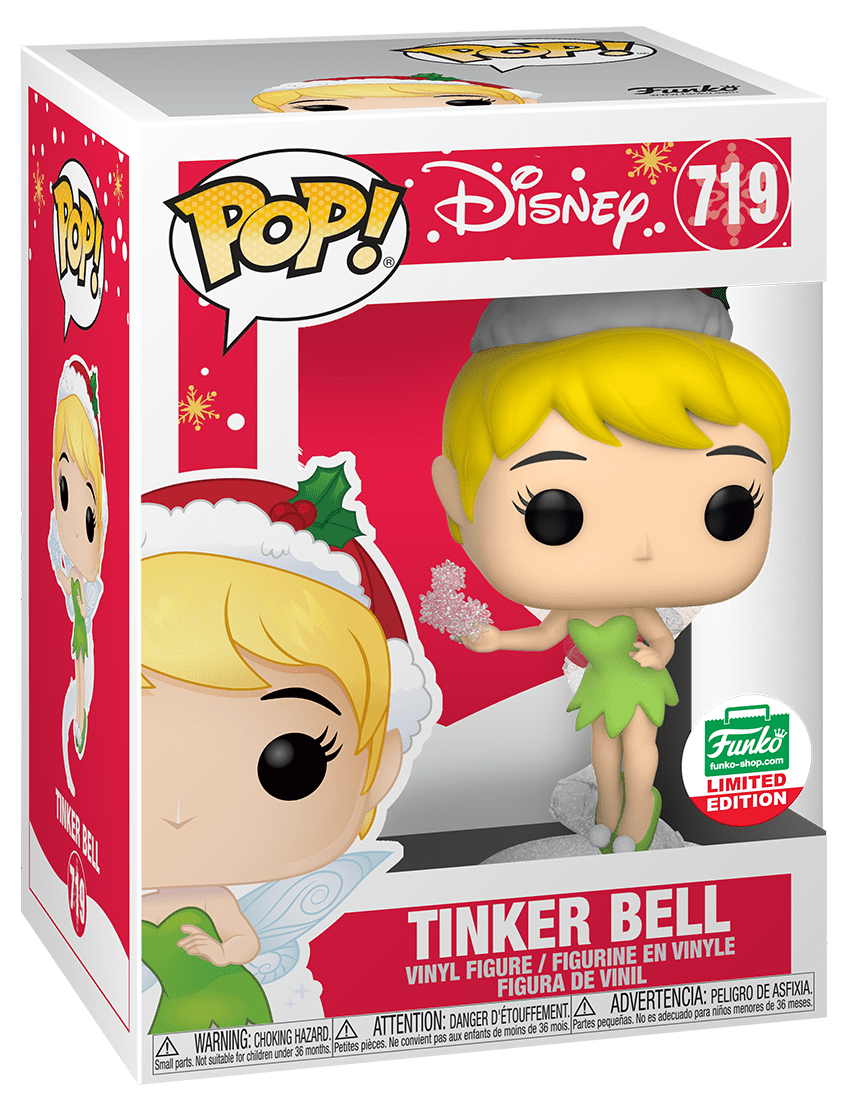 christmas tinkerbell funko pop