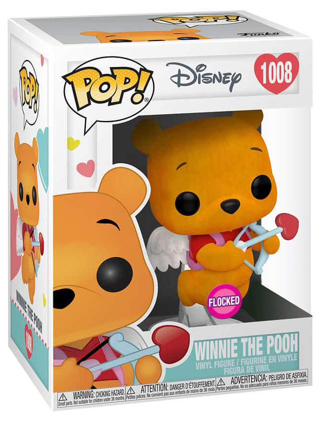 winnie the pooh flocked funko