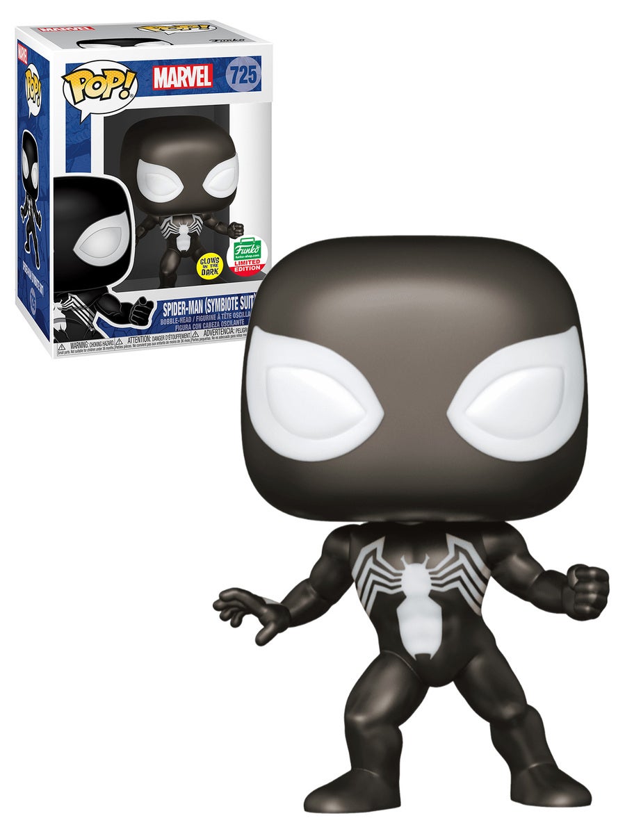 funko pop spiderman symbiote suit