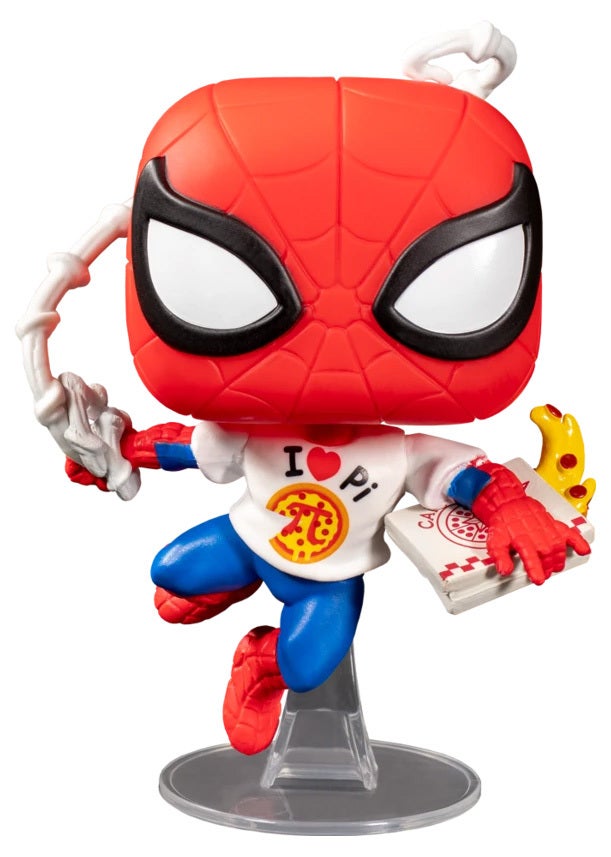 pizza spider man funko