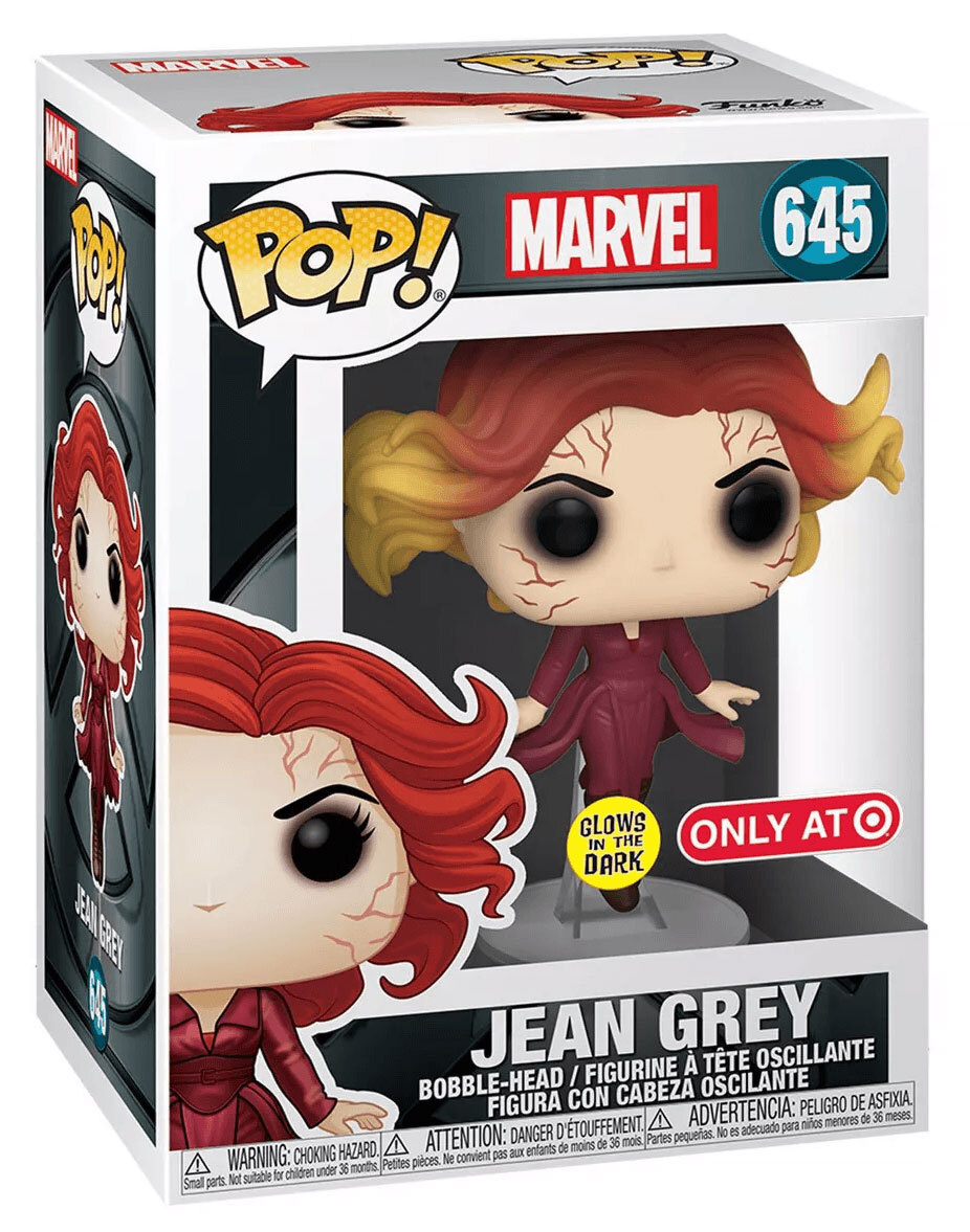 jean grey glow in the dark pop