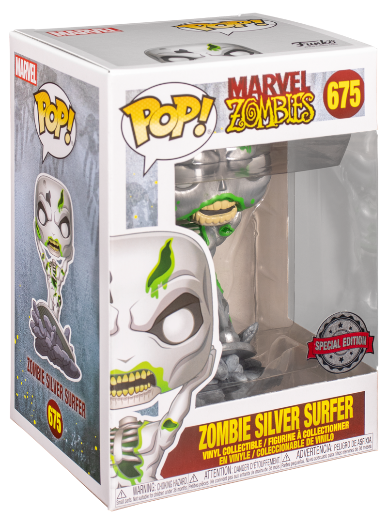 funko pop marvel zombies silver surfer