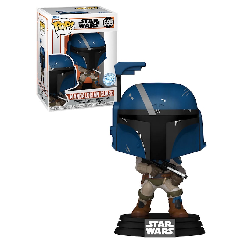 Buy Funko POP! Star Wars The Mandalorian #695 Mandalorian Guard - New ...