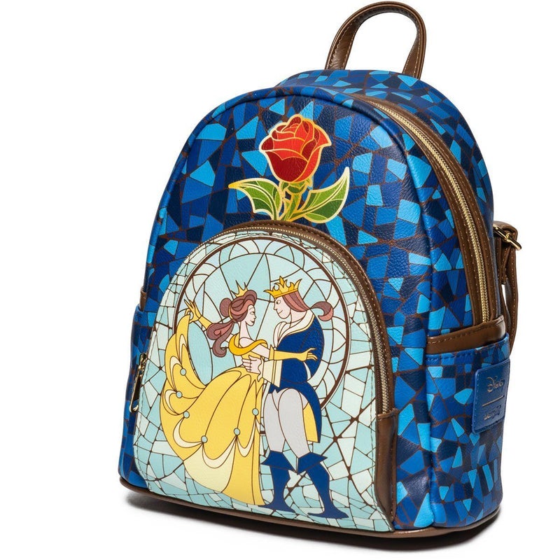 Loungefly Beauty and the Beast Belle Enchanted Rose Mini Backpack Toyz N  Fun Exclusive