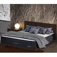 Mattress Crafters Grandeur Euro Top 7 Zone Pocket Spring Mattress Medium Firm Latex 34 cm (Single, King Single, Double, Queen, King)