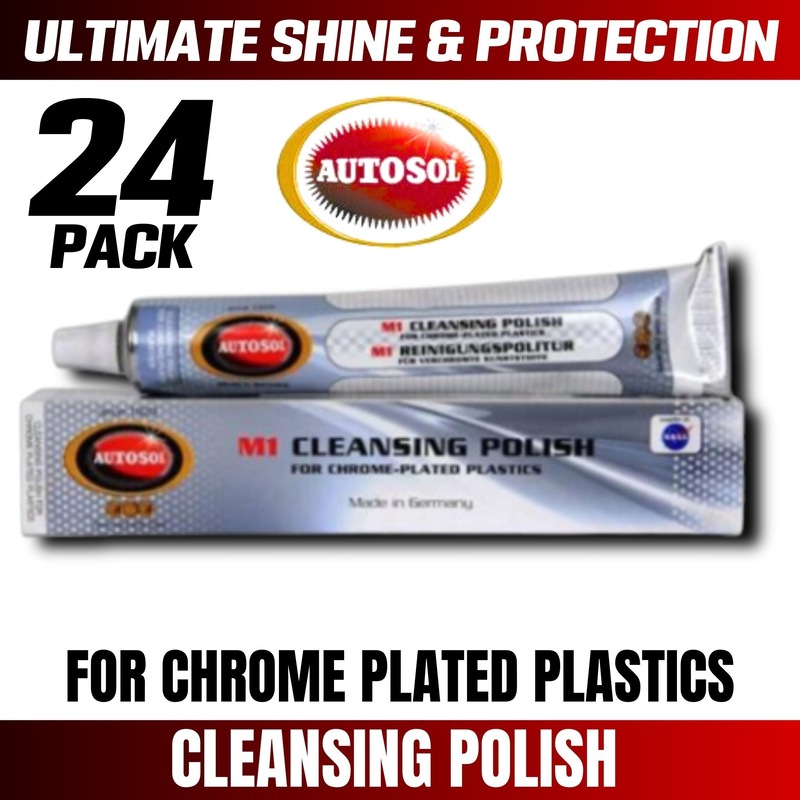 Buy (24 PACK) Autosol M1 Chrome Plated Plastic Polish 75mL Tube 1910