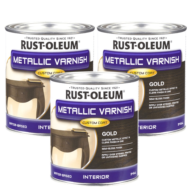 Buy 4 PACK RUSTOLEUM WOODCARE Clear Varnish (2.83 litres total