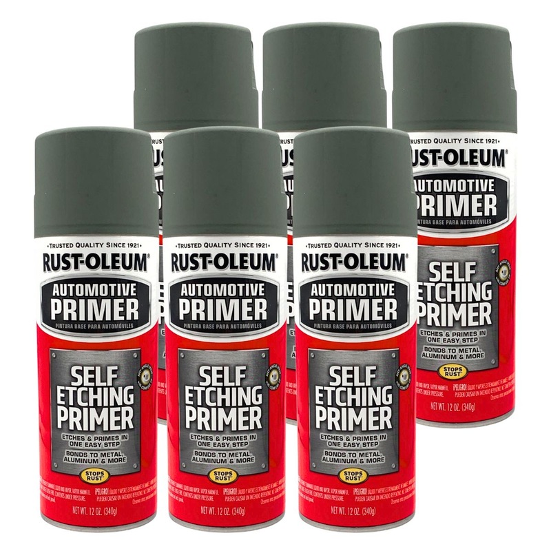 Buy (6 PACK) Rustoleum Automotive Self Etching Primer 249322 Dark
