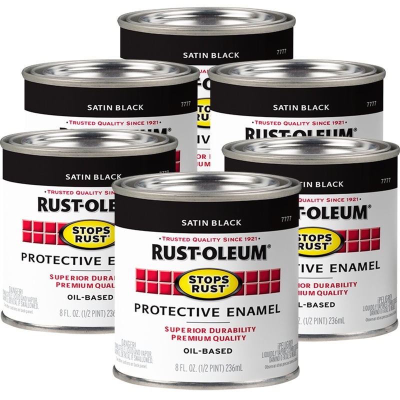 Buy (6 Pack) Rustoleum Stops Rust Protective Enamel Paint 236ml MyDeal