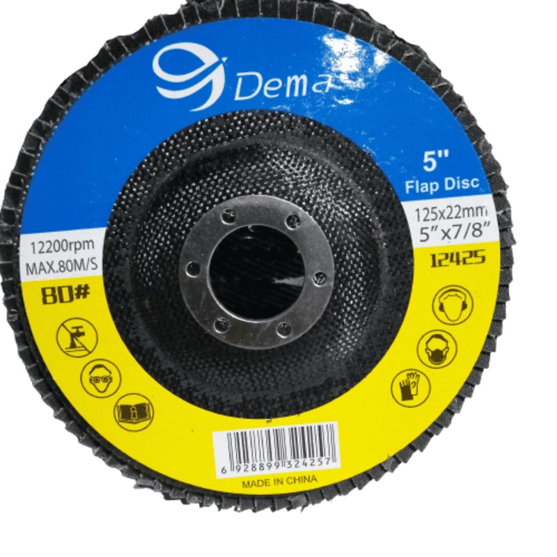 Buy 80 grit 5" flap disc 125mm MyDeal