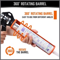 9" Heavy Duty Metal Caulking Gun