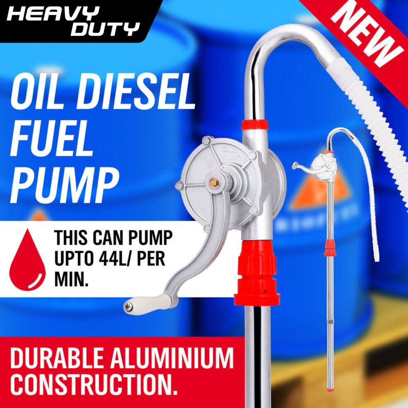 Buy Aluminium Rotary Drum Pump Heavy Duty Oil 44 Gallon /205L Drum