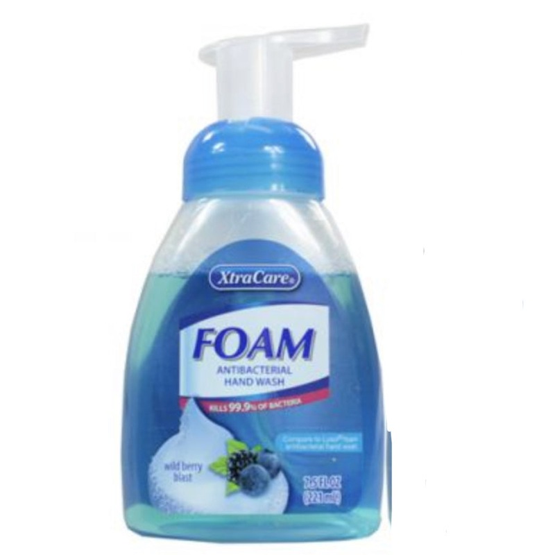 Buy D XtraCare Antibacterial Foaming Hand Wash 221ml Wild Berry Blast