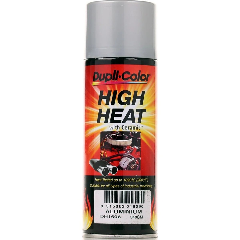 Buy DupliColor High Heat Ceramic Paint Aluminium 340g DH1606 MyDeal