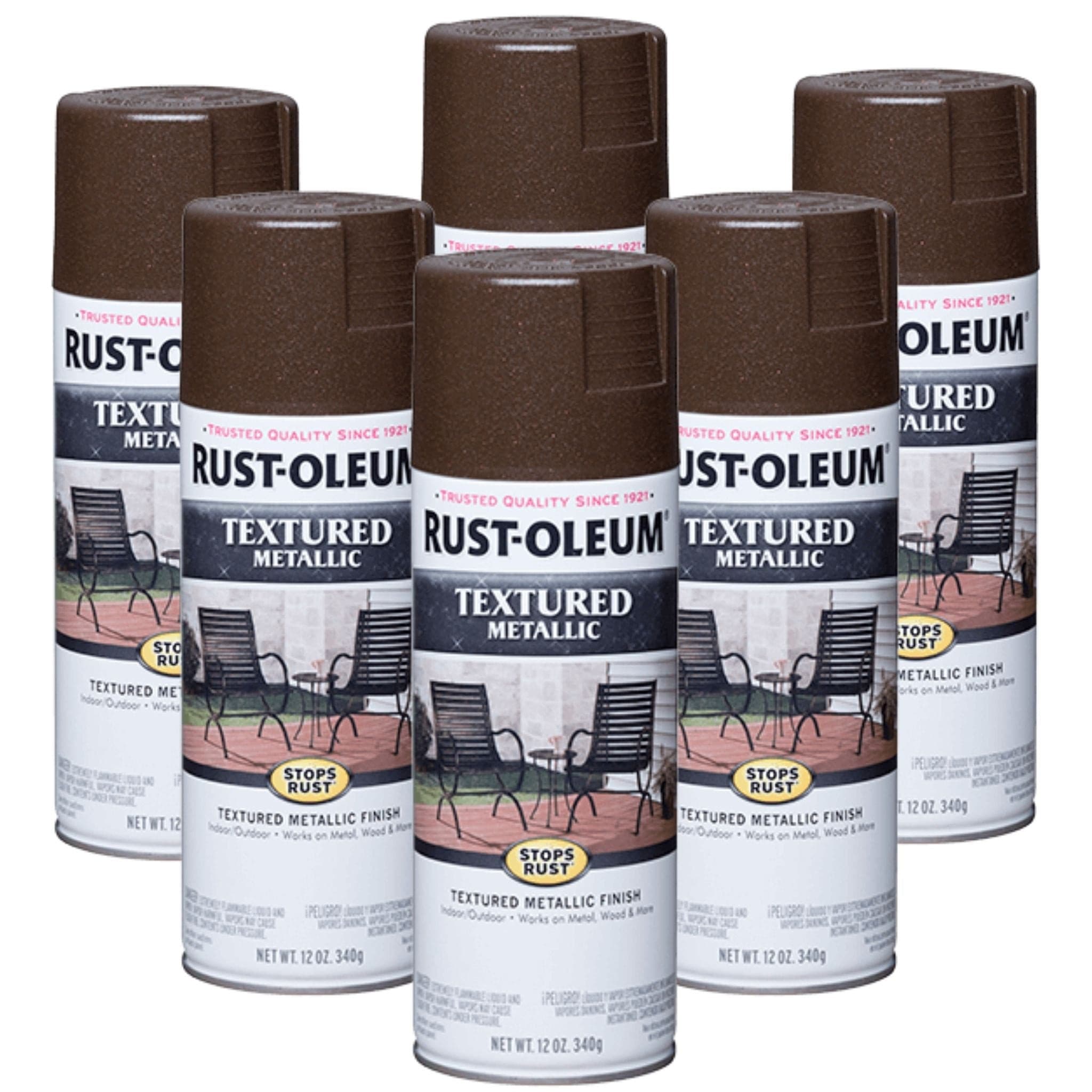 rustoleum textured metallic