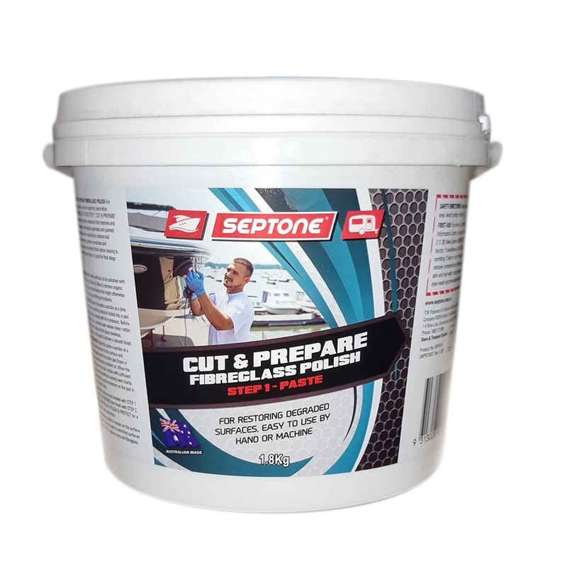 Buy SEPTONE Boatcare Marine Cut & Prepare Fiberglass Gelcoat Polish Paste 1.8kg MyDeal