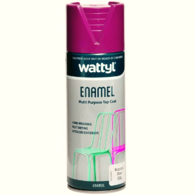 Buy SPRAY PAINT GLOSS VIOLET ENAMEL AEROSOL 325G WATTYL MyDeal