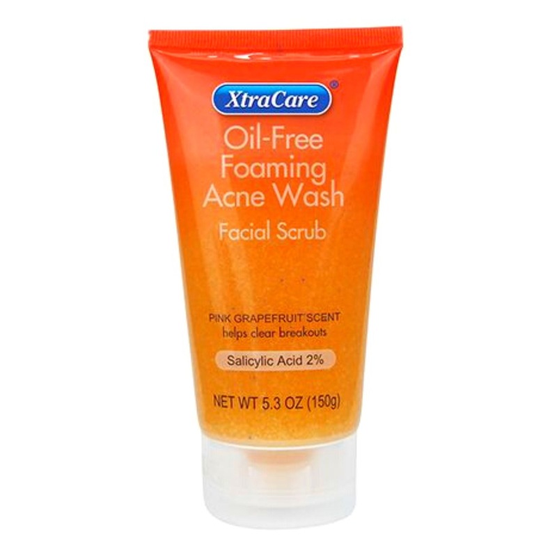 Buy XtraCare Oil Free Foaming Facial Scrub 150g Pink Grapefruit Scent