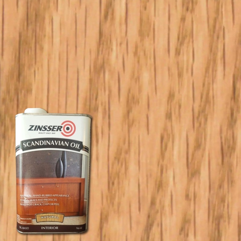 Buy ZINSSER Rustoleum NATURAL Scandinavian Oil (Interior) 946ml MyDeal