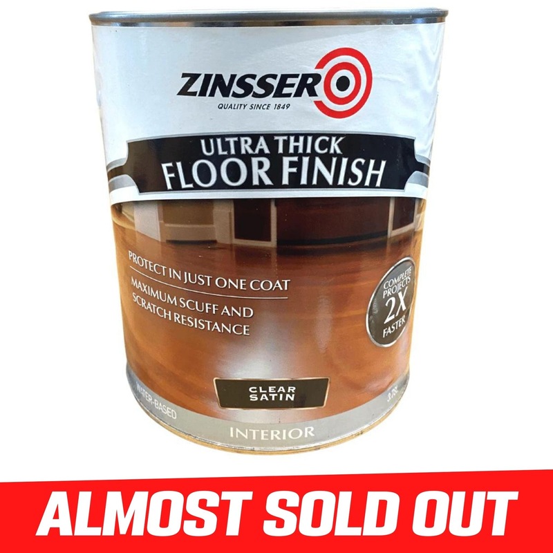 Buy RustOleum Zinsser Ultra Thick Floor Finish (Interior) Water based