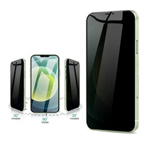 Nuglas 2xScreen Protector Flat Clear Privacy Tempered Glass For iPhone 12 Mini