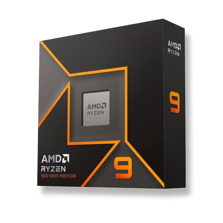 AMD Ryzen 9 9950X (Base: 4.3GHz, Boost: 5.7GHz / 81MB Cache / AM5 / 16 Core / 32 Threads / 170 Watt, No Heatsink Fan / Granite Ridge)