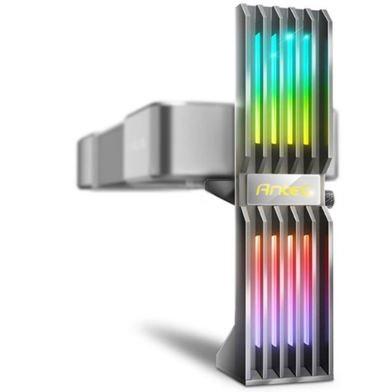 Gpu Rack Amd Rgb Buy Antec RGB GPU Support Bracket, Graphics Card Holder, Addressable ...