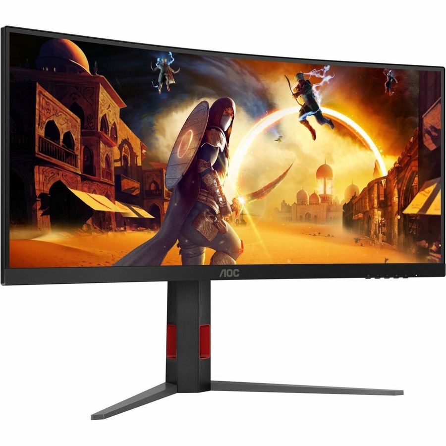 AOC CU34G4Z 34in 240Hz WQHD Fast VA Gaming Monitor 3440 x 1440 21:9 0.3ms 80m:1 Smart Contrast 400 Nits DP/HDMI HDR400 Tilt/Swivel/Height VESA