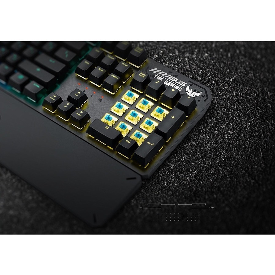 Buy Asus Gaming K3 Gaming Keyboard - Cable Connectivity - USB 2.0 ...