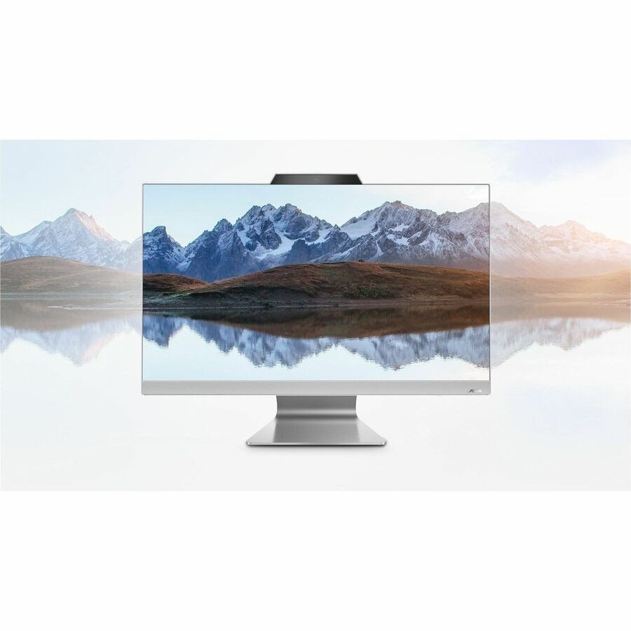 Asus M3702WFAK-WA071W All-in-One Computer - AMD Ryzen 3 7320U - 8 GB - 512 GB SSD - 27" Full HD - Desktop - White - AMD Chip - 1920 x 1080 - Windows
