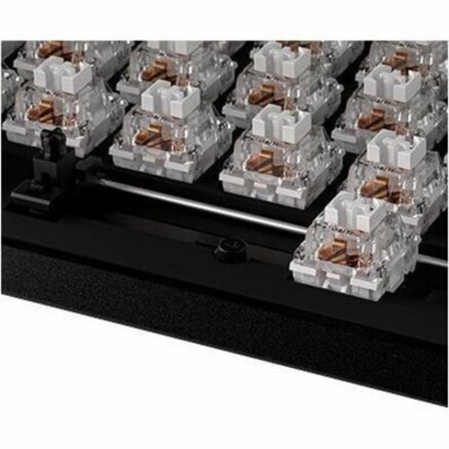 ASUS ROG Strix Scope II NX gaming keyboard with pre-lubed ROG NX STORM switches sound-dampening foam UV-coated ABS keycaps streaming hotkeys controls