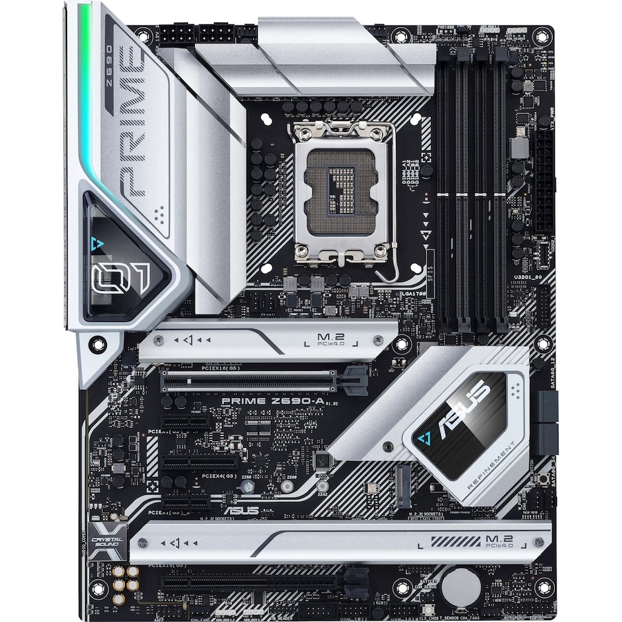 Asus Strix Z690-A Desktop Motherboard - Intel Z690 Chipset - Socket LGA-1700 - Intel Optane Memory Ready - ATX - Pentium Gold, Celeron, Core i5, Core