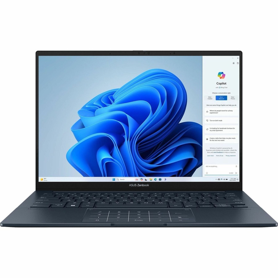 Asus Zenbook 14 OLED UX3405 UX3405MA-PZ275X 14" Touchscreen Notebook - 3K - Intel Core Ultra 9 185H - Intel Evo Platform - 32 GB - 1 TB SSD - Ponder