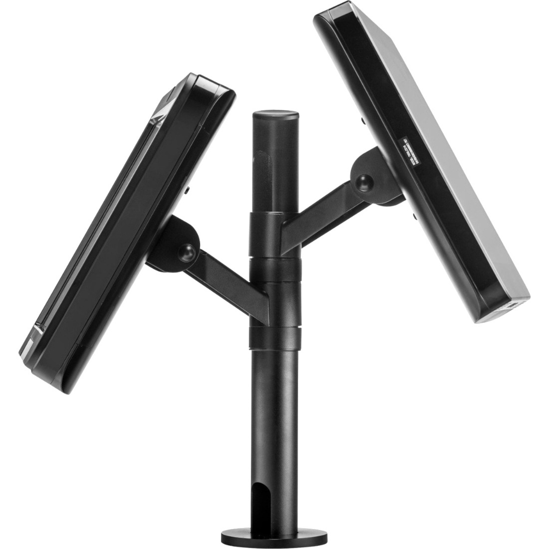 Atdec Mounting Pole for POS Display  Black Height Adjustable