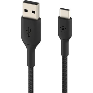 Belkin BOOST↑CHARGE 2 m USB/USB-C Data Transfer Cable for Smartphone, Power Bank - First End: 1 x USB Type C - Male - Second End: 1 x USB Type A