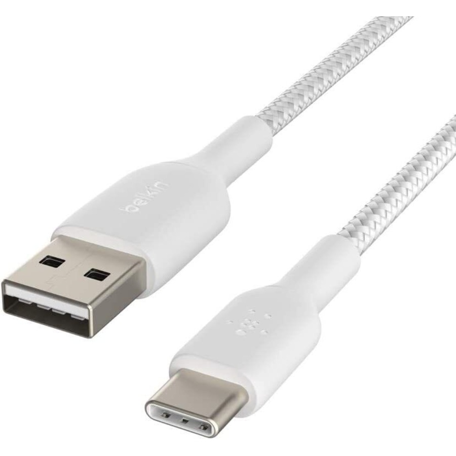 Belkin USB-A to USB-C Cable for Samsung Google Nintendo Switch White - 2m