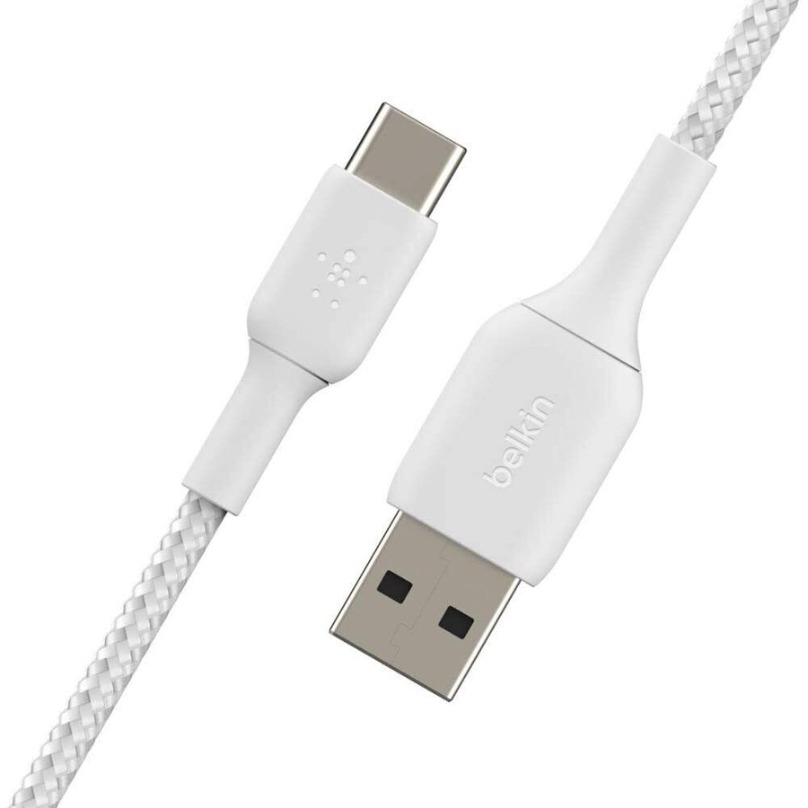 Belkin USB-A to USB-C Cable for Samsung Google Nintendo Switch White - 2m