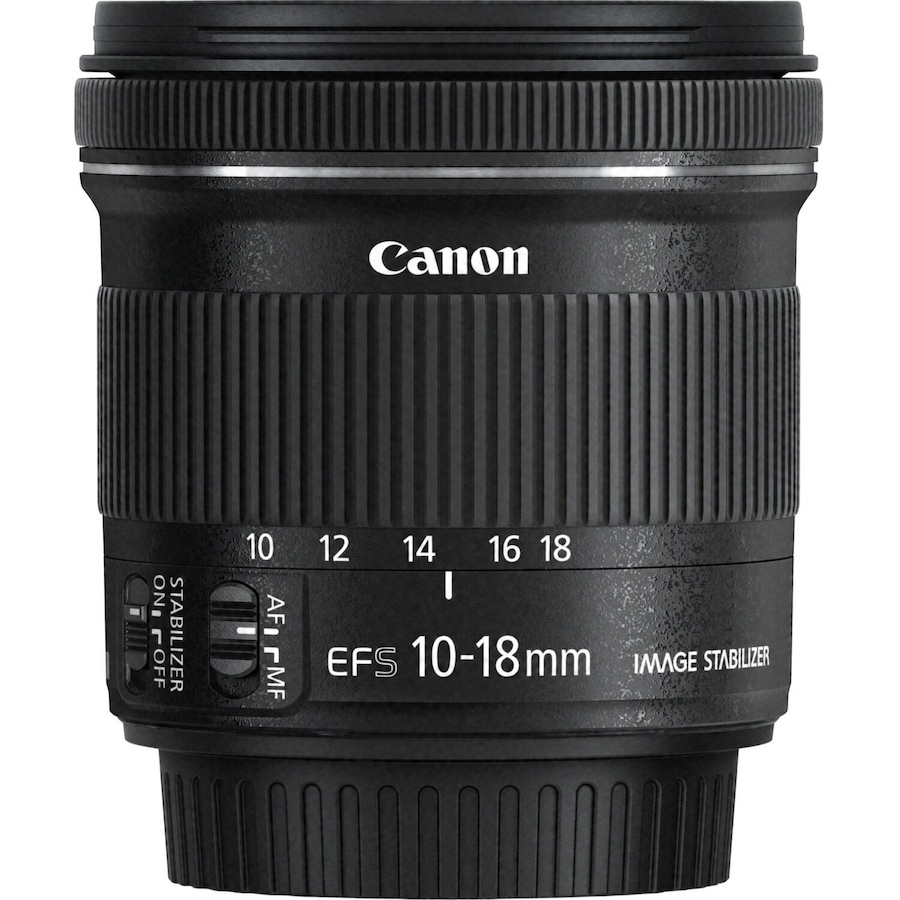 Canon - 10 mm to 18 mmf/5.6 - Wide Angle Zoom Lens for Canon EF-S - Designed for Digital Camera - 67 mm Attachment - 0.15x Magnification - 1.8x Zoom